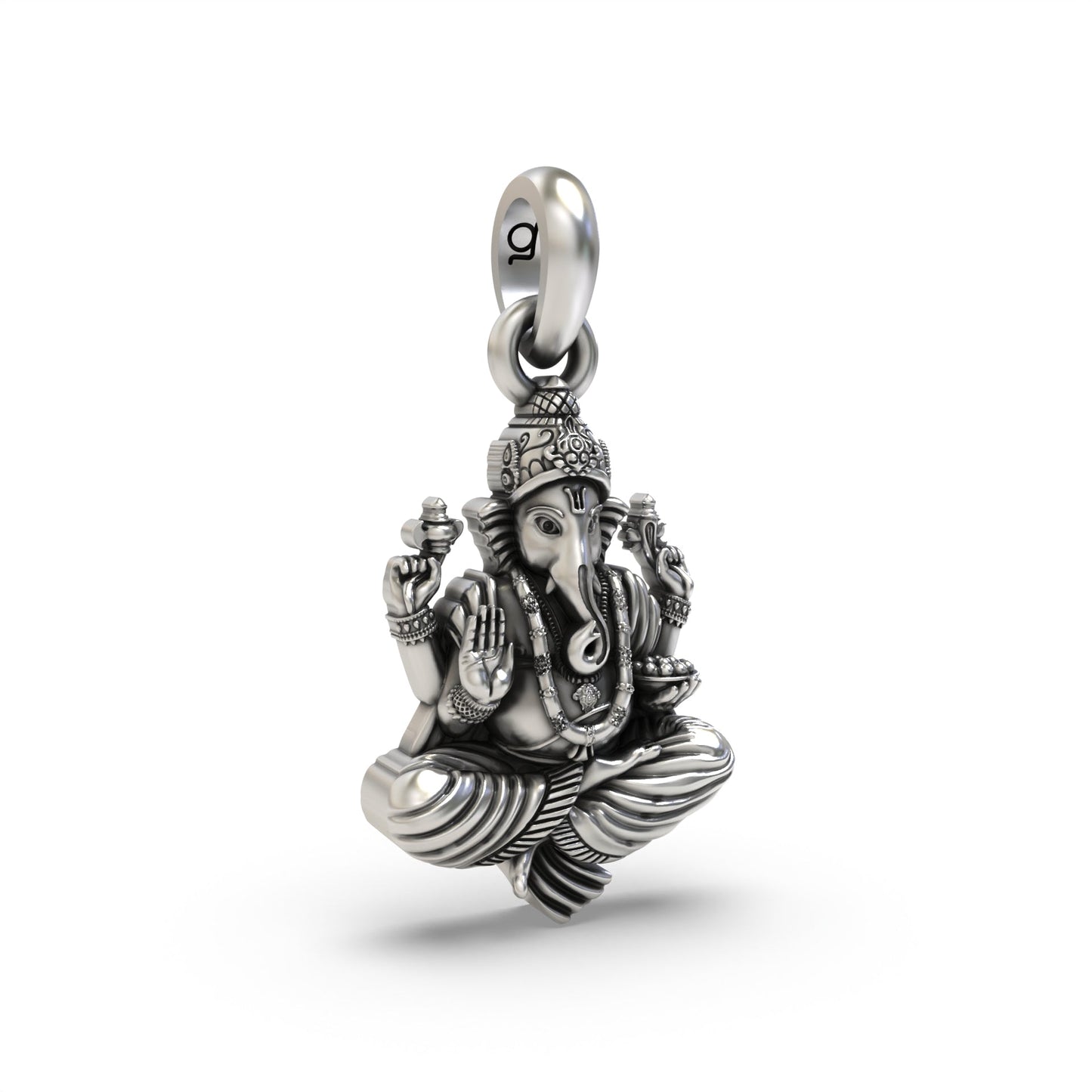 Silver Ganesh Pendant