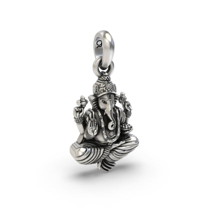 Silver Ganesh Pendant