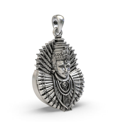 925 Silver Renuka Devi Pendant