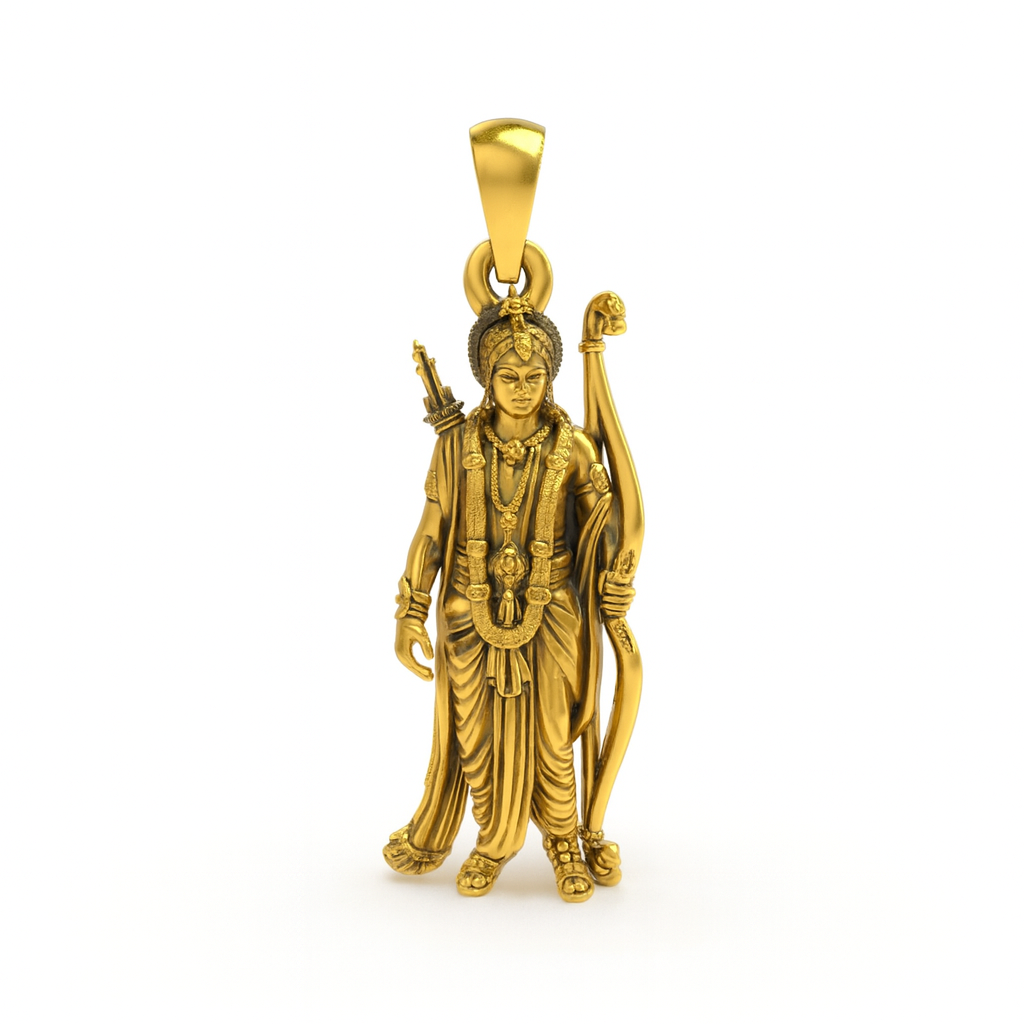 SIlver Lord Ram Pendant